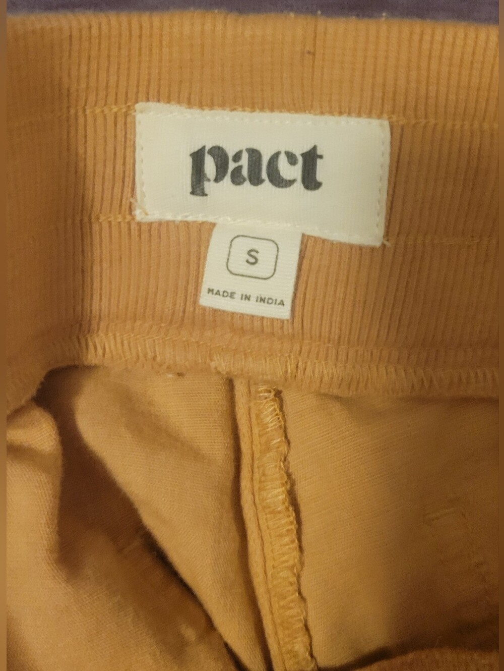 Pact Pants Women's Doe Canopy Linen Blend Relaxed Jogger S - Picture 6 of 7